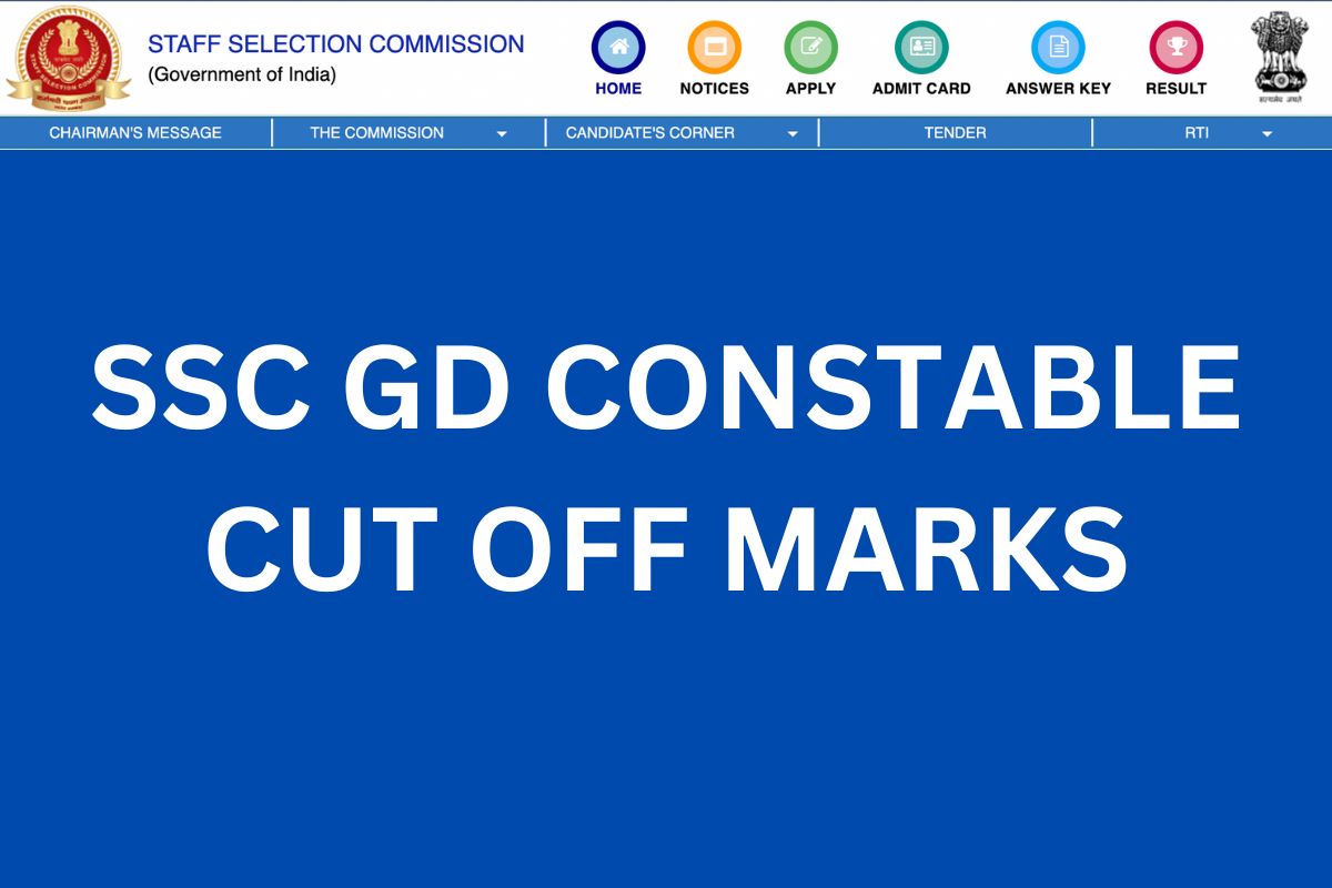 Ssc Gd Cut Off Marks Gd Constable Cutoff Expected State Wise Ssc Times